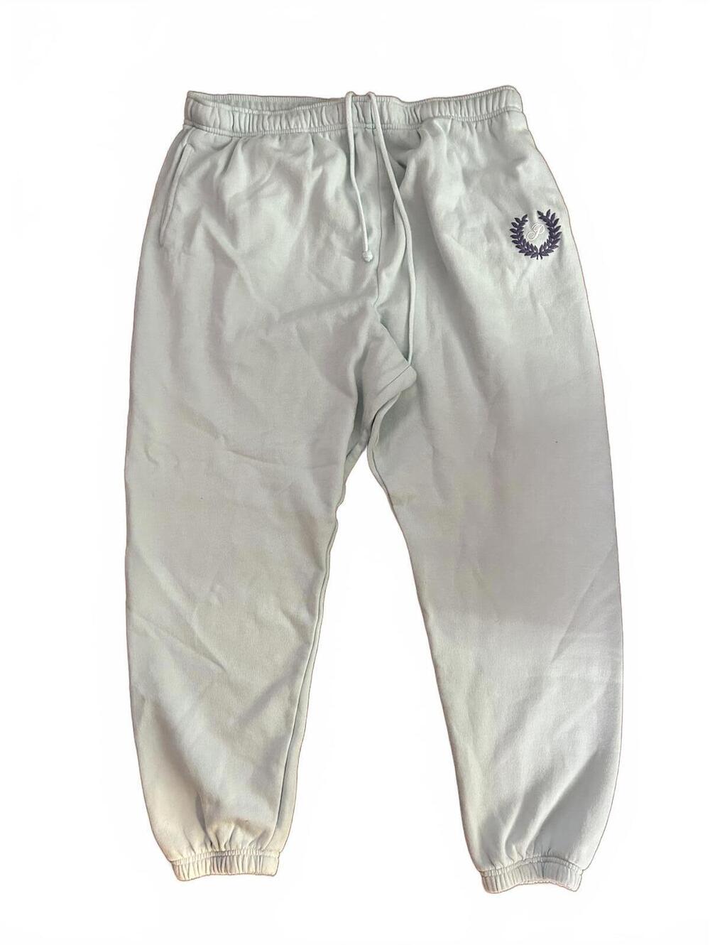 Y2K Victoria's Secret PINK Blue Sweatpants with Embroider